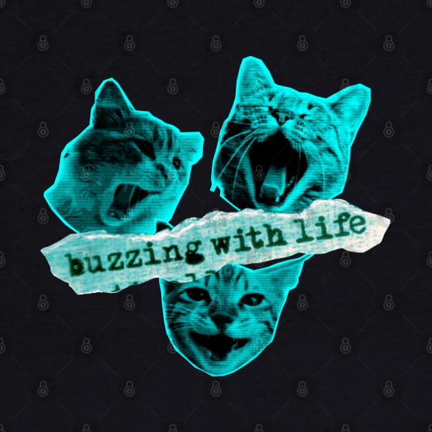 Buzzing With Life Vintage Cat! by SocietyTwentyThree